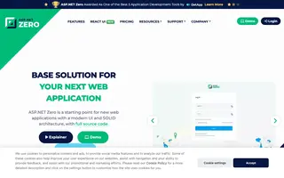 ASP.NET Zero screenshot