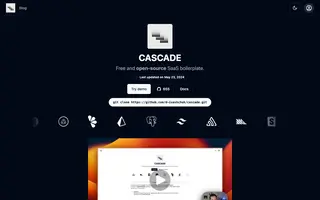 Cascade screenshot