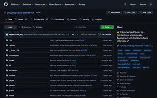 Enterprise SaaS Starter Kit screenshot