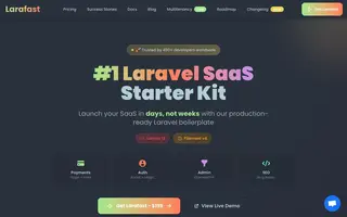 Larafast screenshot