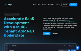 NanoASP screenshot