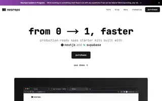 Neorepo screenshot