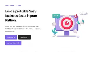 PySaaS screenshot