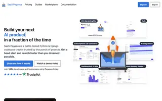 SaaS Pegasus screenshot