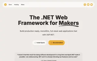 Spark Framework screenshot
