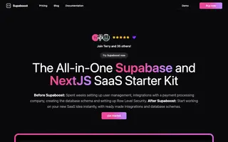 Supaboost screenshot