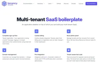 Tenancy for Laravel screenshot
