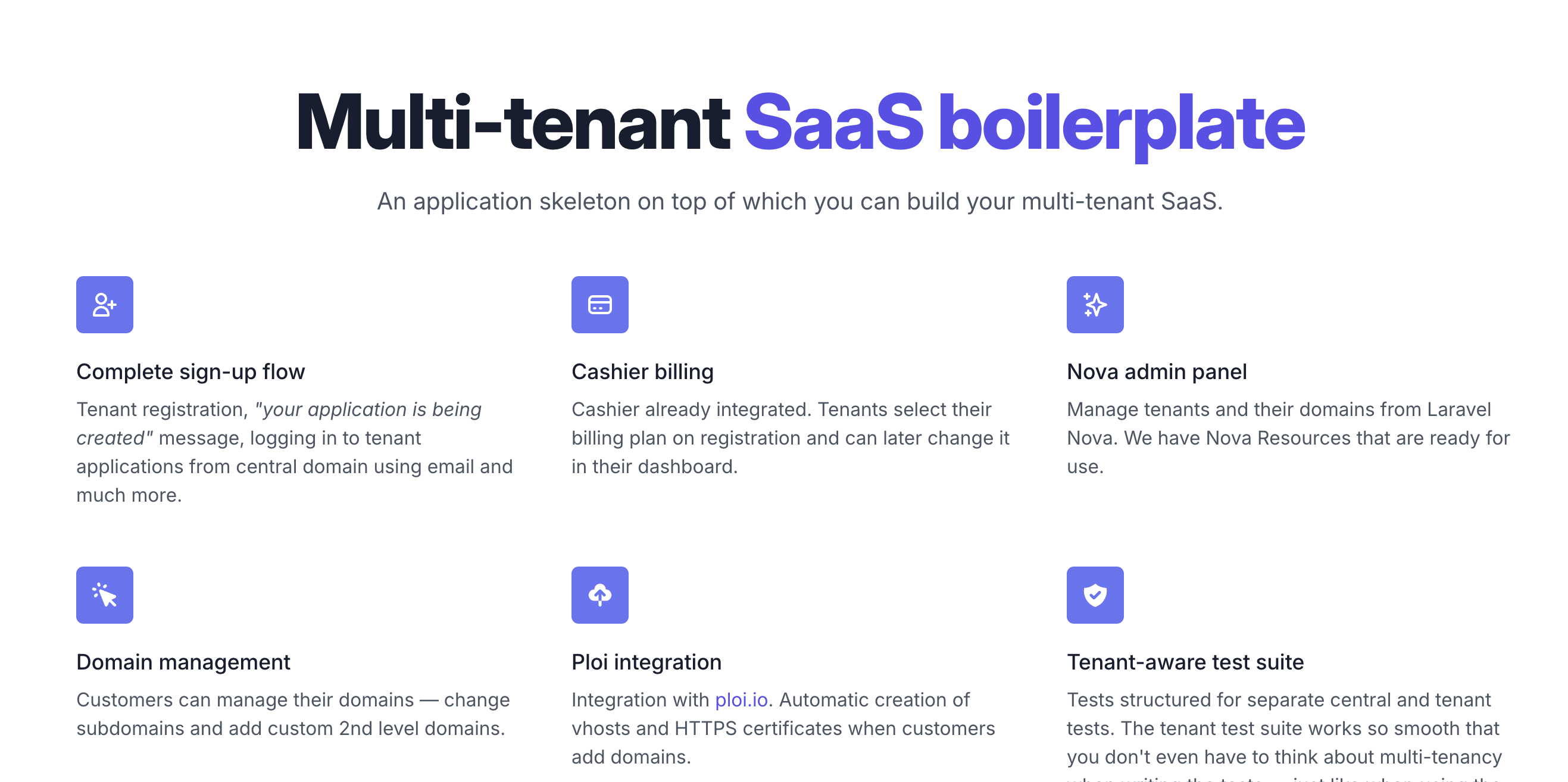 Tenancy for Laravel